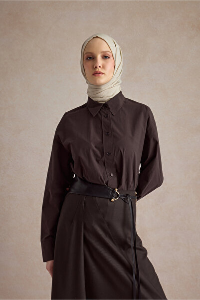 Qef Organic Crash Shawl Stone