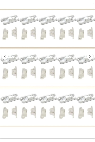 Günalp Pvc Aksesuar Pvc Sineklik Kapı Pencere Çıtçıt Kilit Beyaz