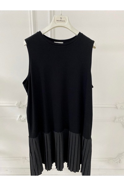 Moodbasic YENİ KADIN ETEK UCU PLİSELİ İÇLİK MB01.22