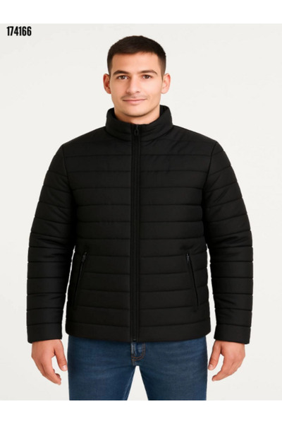 moda wanilia Мъжка бомбър яке – водоустойчив плат, ватирана подплата, топло и стилно зимно палто