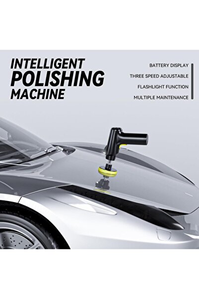 Generic Electric Cordless Car Polishing and Waxing Machine CP-01 | Portable Handheld Car Cleaning Machine
