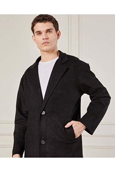 REDTAG Men Brown Collared Trench Coat