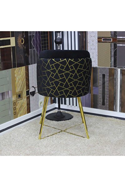 ARTA DOOR Alexa Chairs Black, Gold Leg - Modern, HoReCa, Kitchen, Living Room, Office, Bedrooms, Hallways
