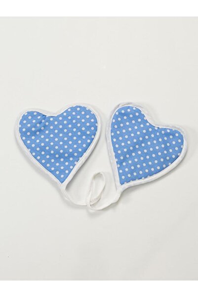 MODALİN Polka Dot Kitchen Set 3-Piece – Waterproof Heat Resistant Apron + Gloves + Holder