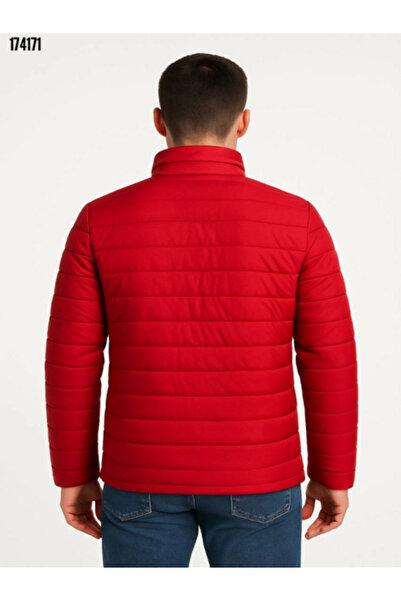 moda wanilia Men's Bomber Jacket – Water-Repellent Fabric, Quilted Lining, Warm and Stylish Winter Coat