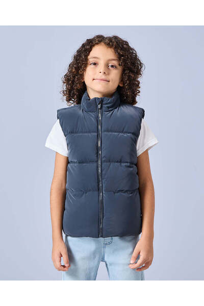 REDTAG جاكيت جيليه منفوخ أزرق داكن للأولاد