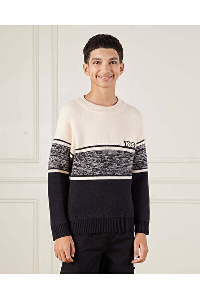 REDTAG Senior Boys Cream Pullover Sweater