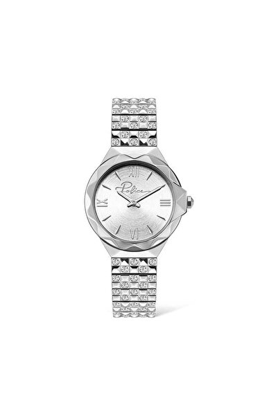Police Women's AGRA Analog Wrist Watch 34 mm - Silver - PL.16072BS/04M