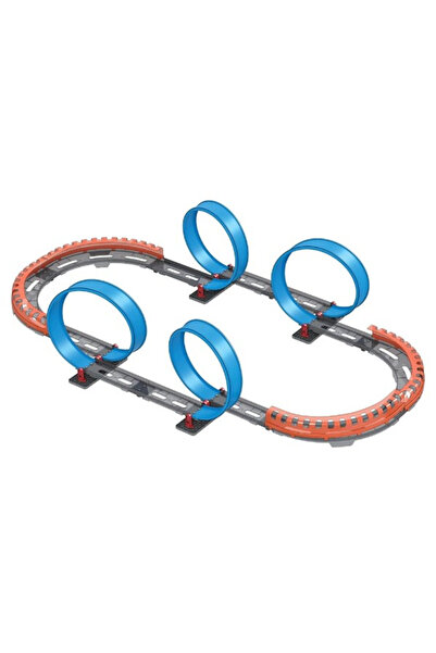 Tıfıl Toys 69 Piece Pull and Go Car Toy Racing Set