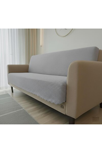 SYCAMORE HOME Armchair Cover Non-Slip Base Brick Pattern Gray Modern 170×210 ...