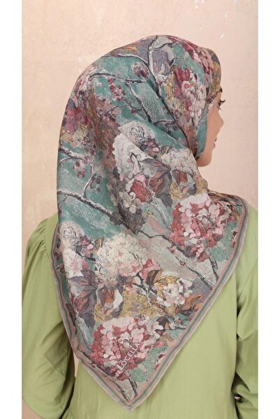 locella Soft Pamuk Eşarp Acı Kahve-1