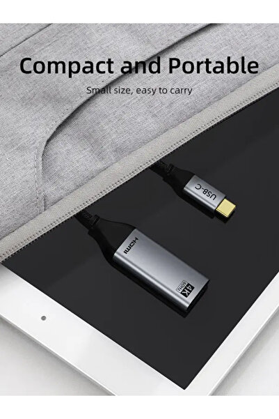Cabletime USB Type C To HDMI Adapter 4K 60Hz