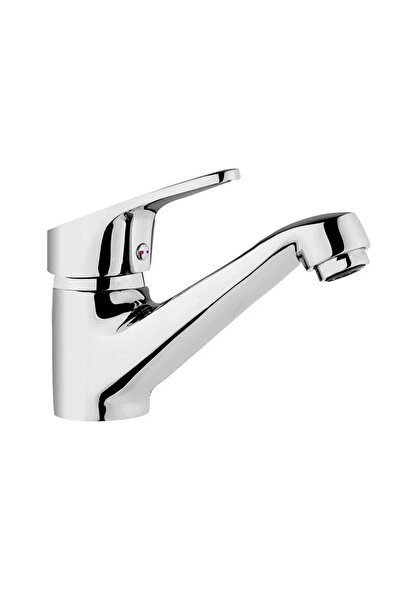 MegaVitrin Tema Cosmo Single Body Sink Mixer Tap Chrome Tse Certified 40 mm Cartridge 5 Years