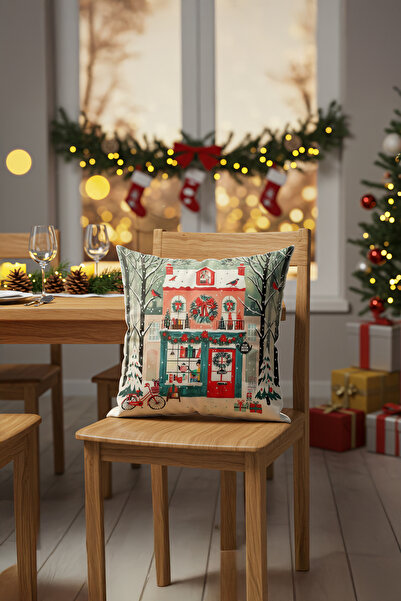 Evdek Arancione Co. Christmas Throw Pillow Cover Ds29