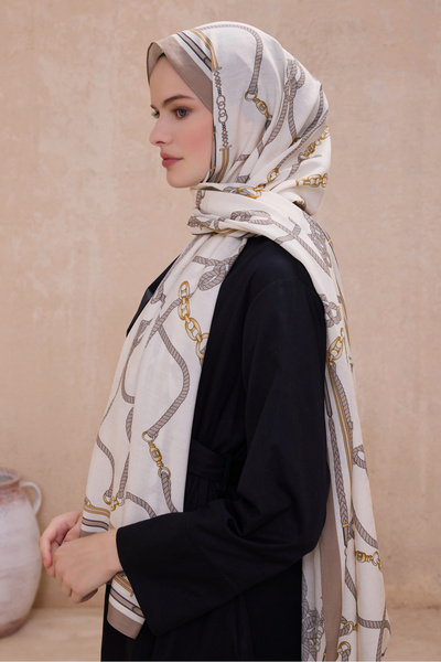 Belli Chain Pattern Fresh Modal Shawl