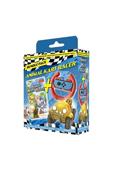 Nintendo Pachet volan Animal Kart Racer pentru Switch