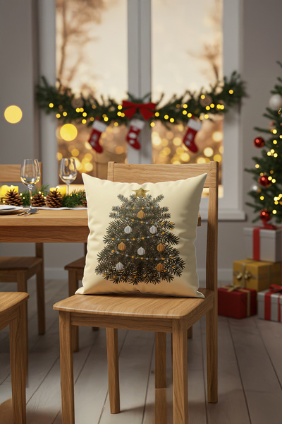 Arancione Co New Year Throw Pillow Cover Ds17