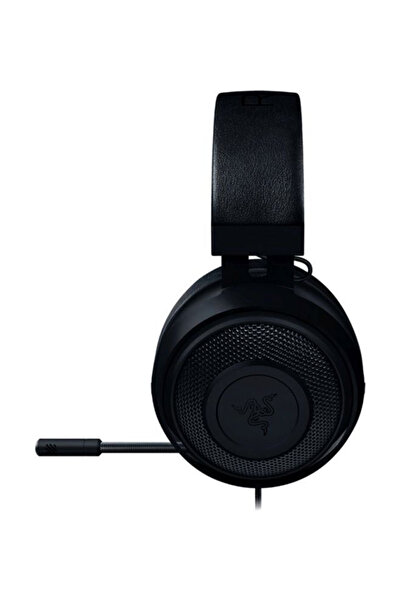 RAZER سماعة رأس كراكن للألعاب: إطار من الألومنيوم خفيف الوزن - ميكروفون عازل للضوضاء قابل للسحب - أسود