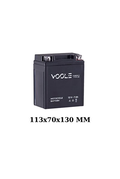 VOOLE MOTOSİKLET AKÜSÜ 12V /7aHH DİK