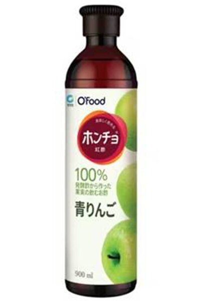YABANEEZ GREEN APPLE VINEGAR "O'FOOD" (CARTOON OF 12 PACKS)
