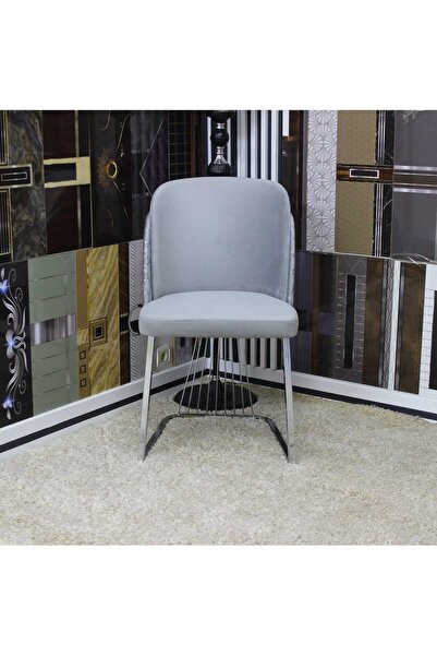 ARTA DOOR ILONA Chairs Grey, Silver Leg - Modern, HoReCa, Kitchen, Living Room, Office, Bedrooms, Hallways
