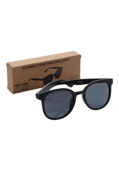 RONIC Wheat Sunglasses, UV400, Unisex, Black