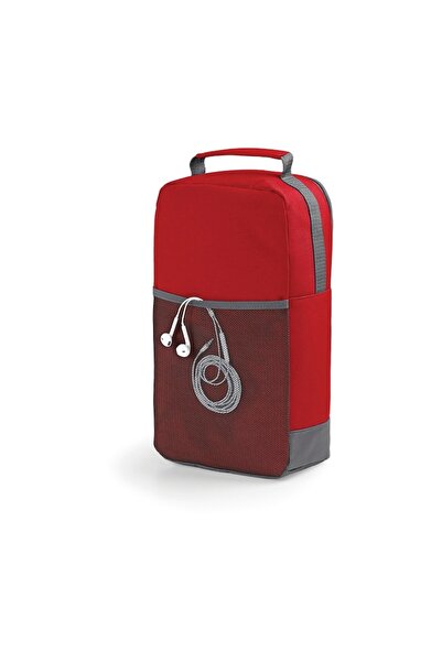 RONIC Sports shoe bag with handle, Ronic, 8 L, 19 x 35 x 12 cm, Red