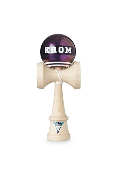 Krom Kendama Kendama Toy, Krom Kendama, Maple, 18 cm, Beige/Black