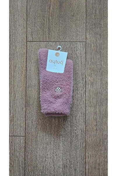 Aytuğ Saac Winter Season Women's Plush Sleep Socks - 48013
