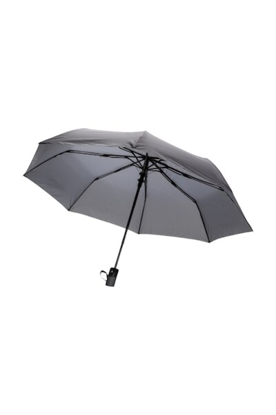RONIC X EcoBella women's mini umbrella, 53 cm, automatic open, anthracite