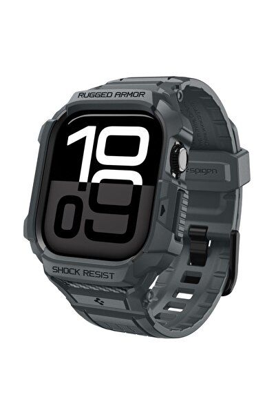 Spigen Θήκη και λουράκι για Apple Watch 46mm Σειρά 11/10 Rugged Armor Pro 2 Σ...