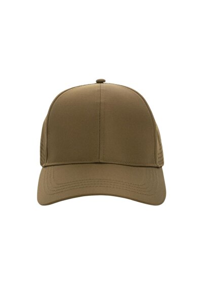 RONIC Accra sports cap, material, 6-panel, strap closure, one size, unisex, khaki