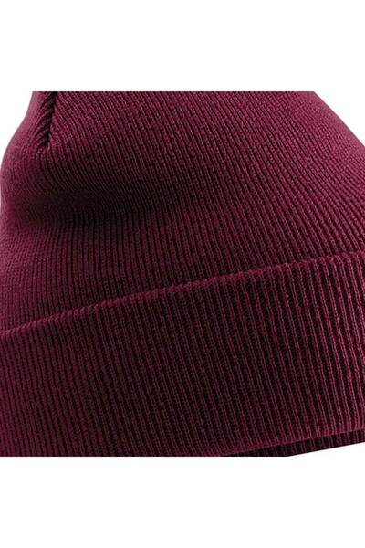 RONIC X - Original Beanie, Unisex, Burgundy, One Size