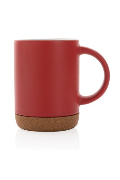 RONIC X Coffee mug, Ronic, ceramic, 280 ml, cork base, red