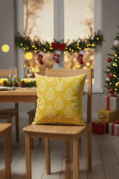 Arancione Co New Year Throw Pillow Cover Ds13