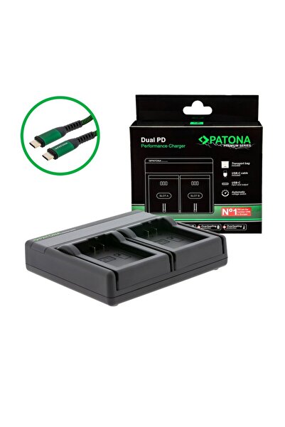 Patona Încărcător premium Dual PD Performance pentru Nikon EN-EL25, inclusiv ...