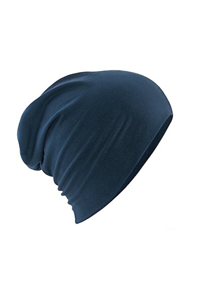 OEM Hemsedal cotton beanie, unisex, navy