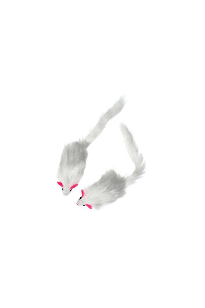 Karlie Sptrns Plush Mouse 12 (121206) cm White