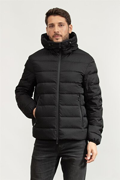 Emporio Armani Erkek Mont Siyah