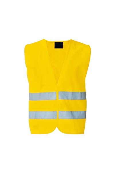 RONIC Vestă reflectorizantă de siguranță, 100% poliester, galbenă, XL