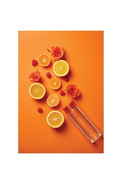 RONIC water bottle, 0.6 L, orange cap, 21.5x6.5 cm