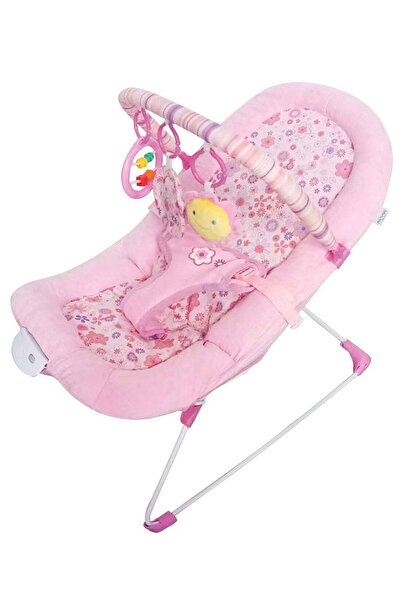 Moon كرسي هزاز للأطفال هوب هوب - وردي