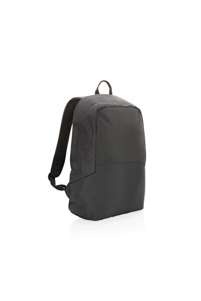 RONIC anti-theft laptop backpack, recycled polyester, 15.6", 45x13x35 cm, black