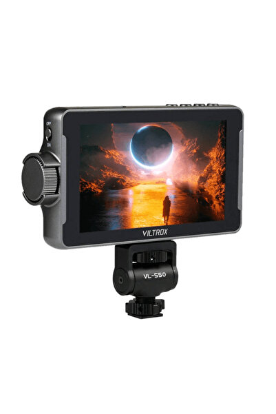 VILTROX Monitor LED portabil DC-550 HD 4K de 5,5 inci pentru camere video