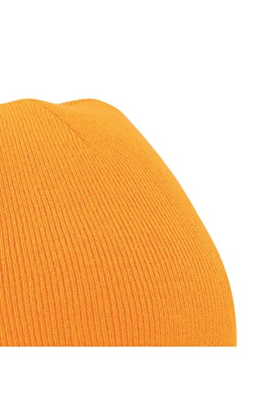 RONIC Star Beanie, One Size, Unisex, Neon Orange