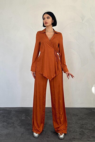 Leina Jacquard Casual Suit