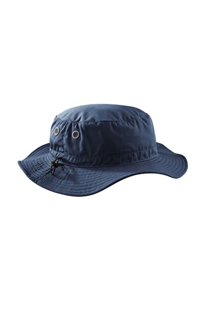 RONIC Pălărie de soare cu protecție UPF50+, șnur reglabil, pentru femei, bleumarin