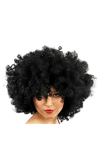 zola Women's synthetic hair wig, afro pattern, universal size, black