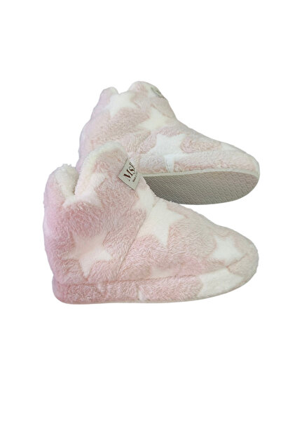 KMS HOME Pembe Kadın Ev Botu Panduf