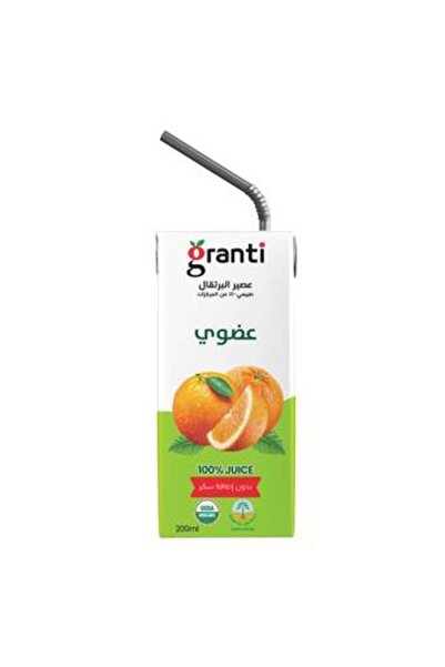 YABANEEZ ORGANIC ORANGE JUICE "GRANTI" (CARTOON OF 24 PACKS)